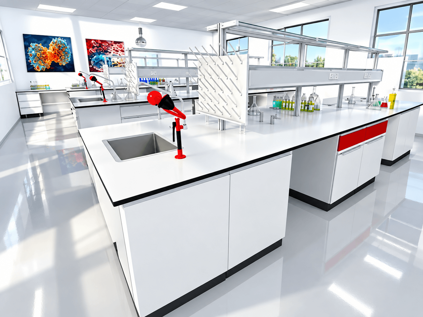 Як вибрати відповідну лабораторну шафу для зберігання хімічних речовин